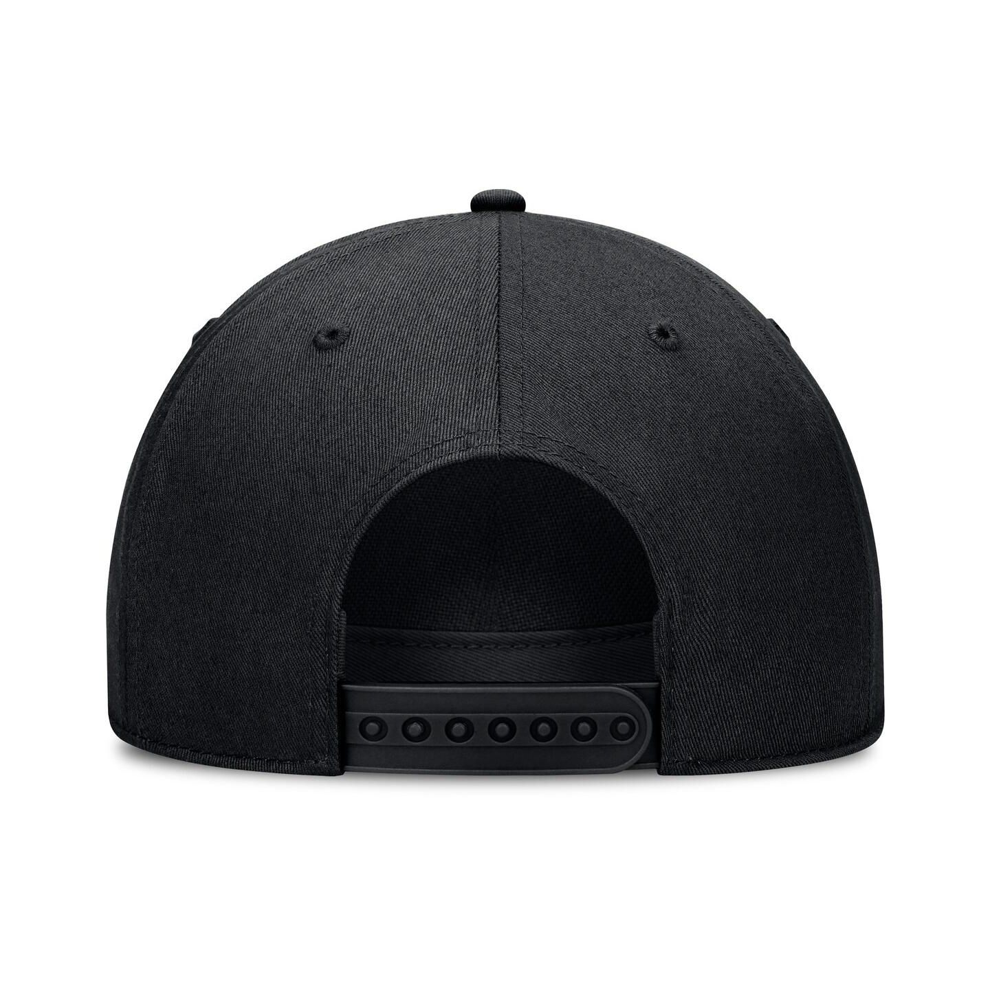 Мужская кепка Nike Black Los Angeles Dodgers Cooperstown Collection Rise Adjustable Hat — фото 4