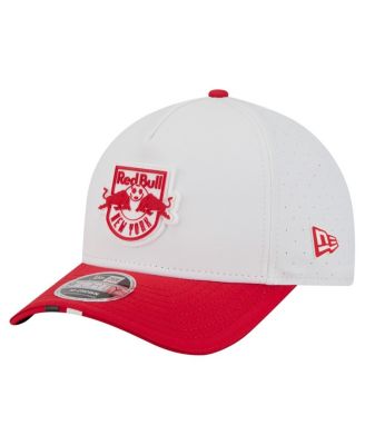 Men's White New York Red Bulls 2026 MLS Kick Off 9FORTY M-Crown A-Frame Adjustable Hat