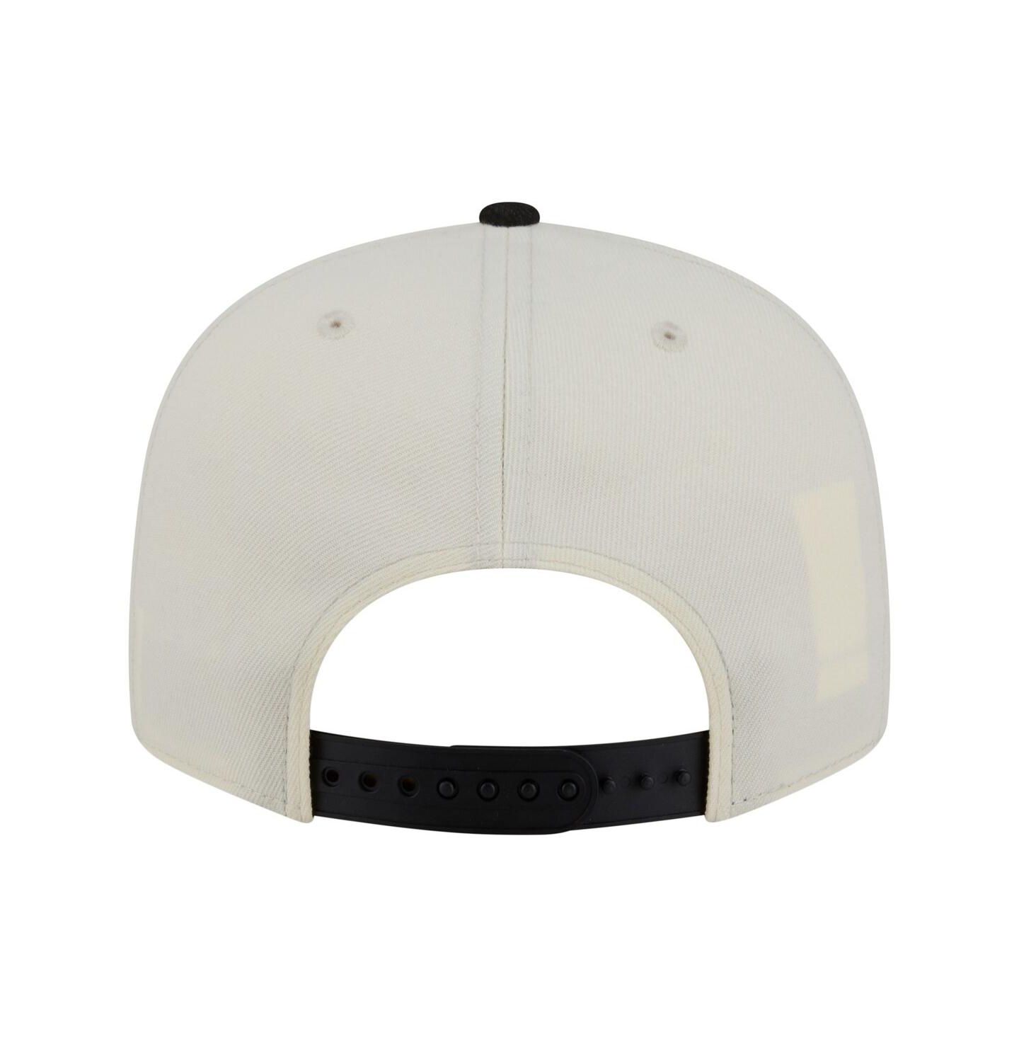 Мужская кепка New Era White/Black Pittsburgh Penguins Injection Localized Two-Tone 9FIFTY Snapback Hat — фото 4