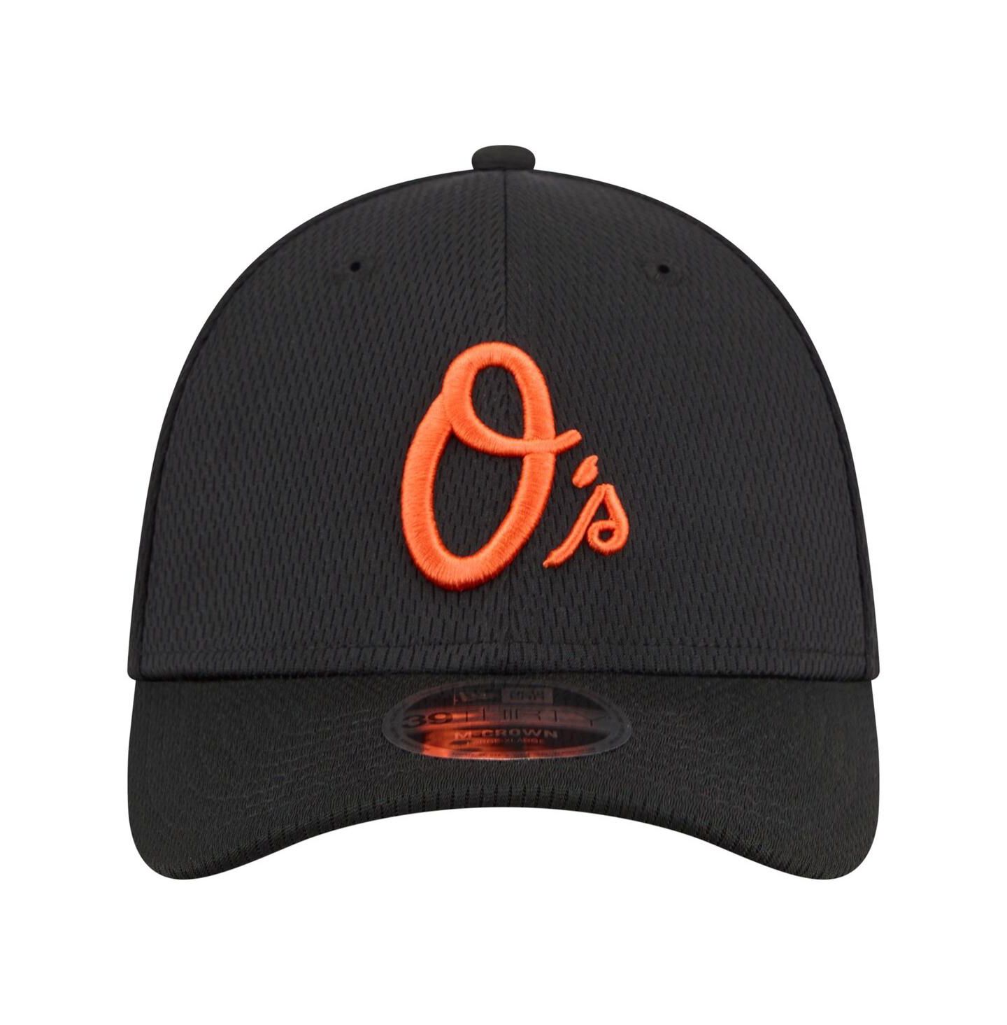Мужская кепка New Era Black Baltimore Orioles Dash 39THIRTY Flex Hat — фото 2