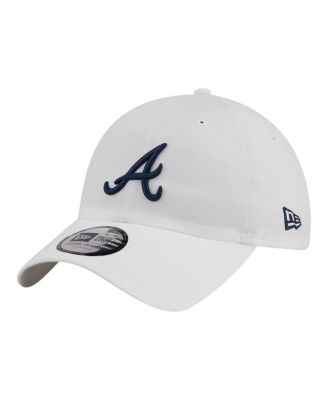 Men's White Atlanta Braves Ripstop Casual Classic Adjustable Hat