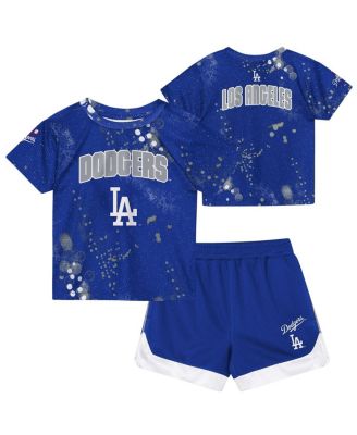 Preschool 2-Piece Royal Los Angeles Dodgers Pinch Hitter Infielder T-Shirt and Shorts Set