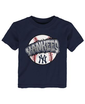 Toddler Navy New York Yankees Split Ball T-Shirt