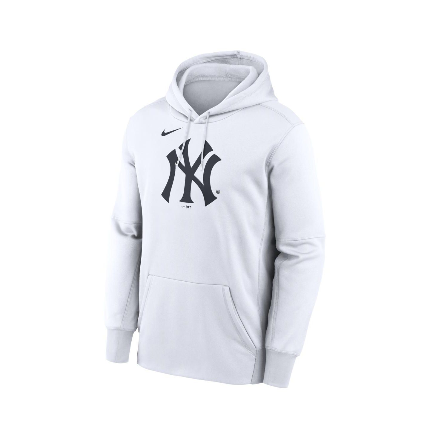 Мужское худи Nike White New York Yankees Logo Club — фото 2