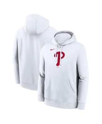 Men's White Philadelphia Phillies Logo Club Hoodie