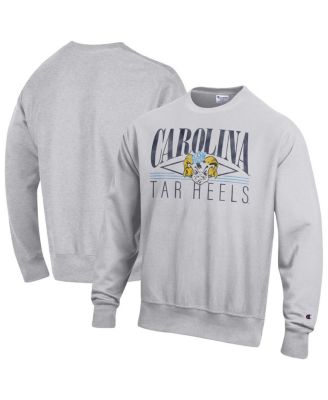 Men's Gray North Carolina Tar Heels Reverse Weave Fleece Sweatshirt