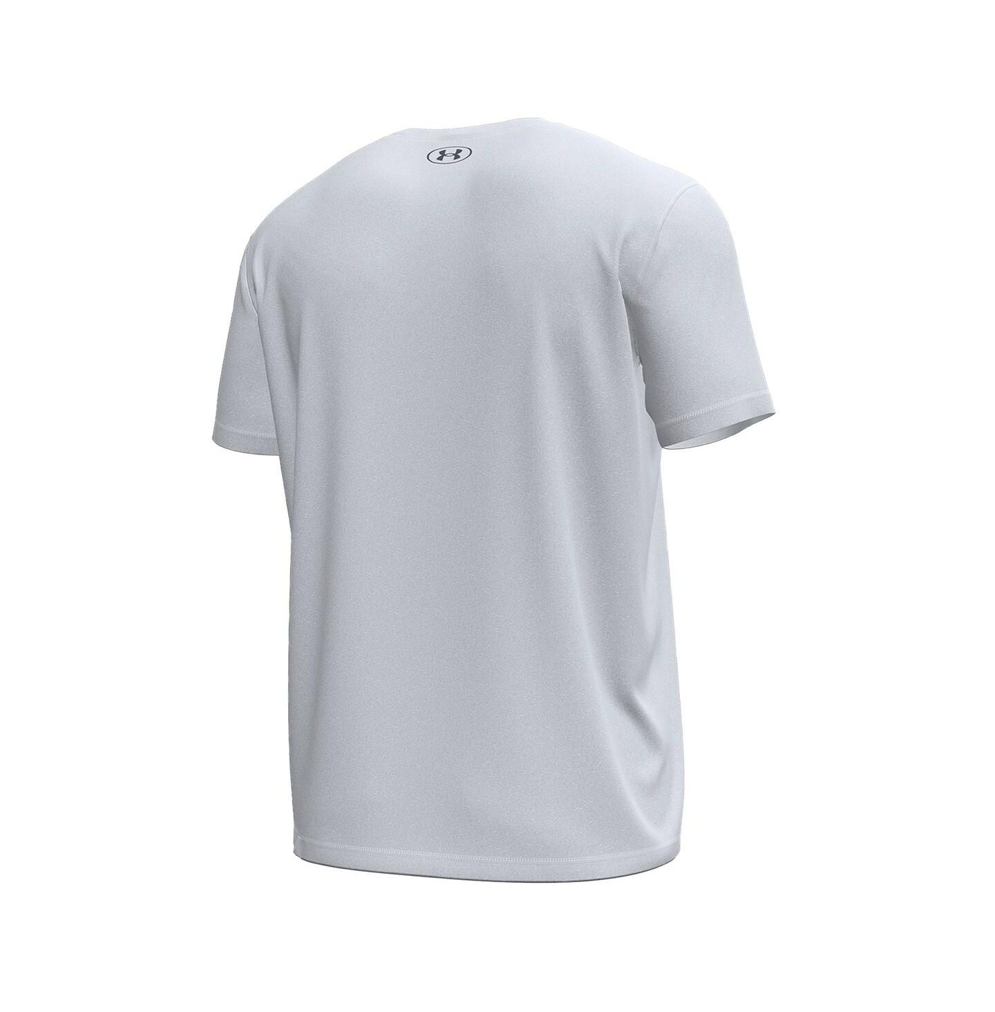 Мужская футболка Under Armour White Notre Dame Fighting Irish Basketball Leprechaun Tech Stretch — фото 3