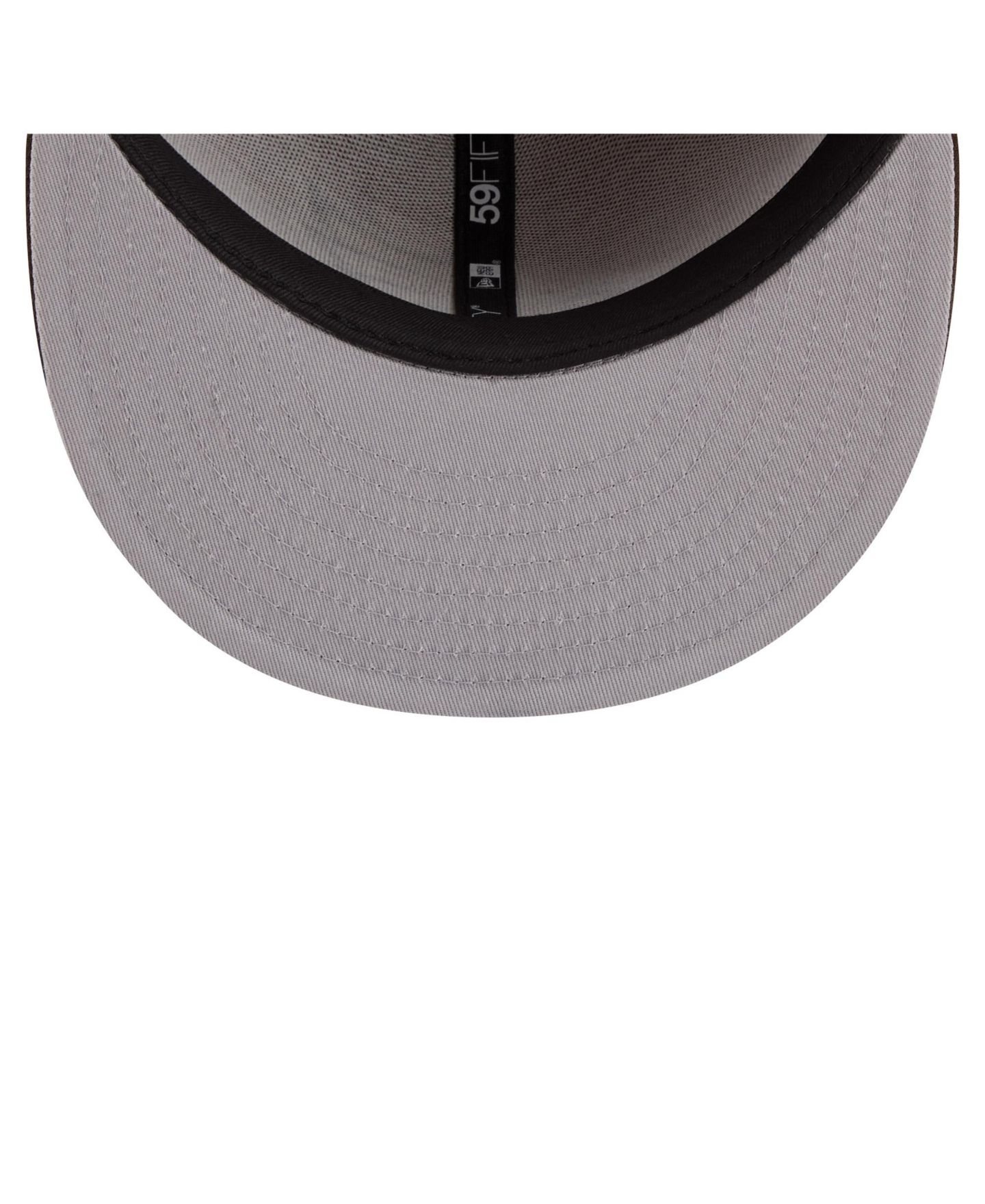 Мужская кепка New Era Light Brown/Dark Brown Philadelphia Eagles Two-Tone Walnut 59FIFTY Fitted Hat — фото 5