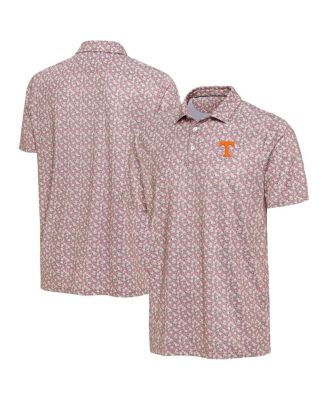 Men's Pink Tennessee Volunteers Desert Dry Dogwood Polo Shirt
