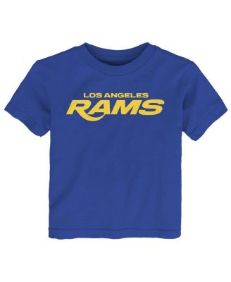Toddler Royal Los Angeles Rams Counter Run Short Sleeve T-Shirt