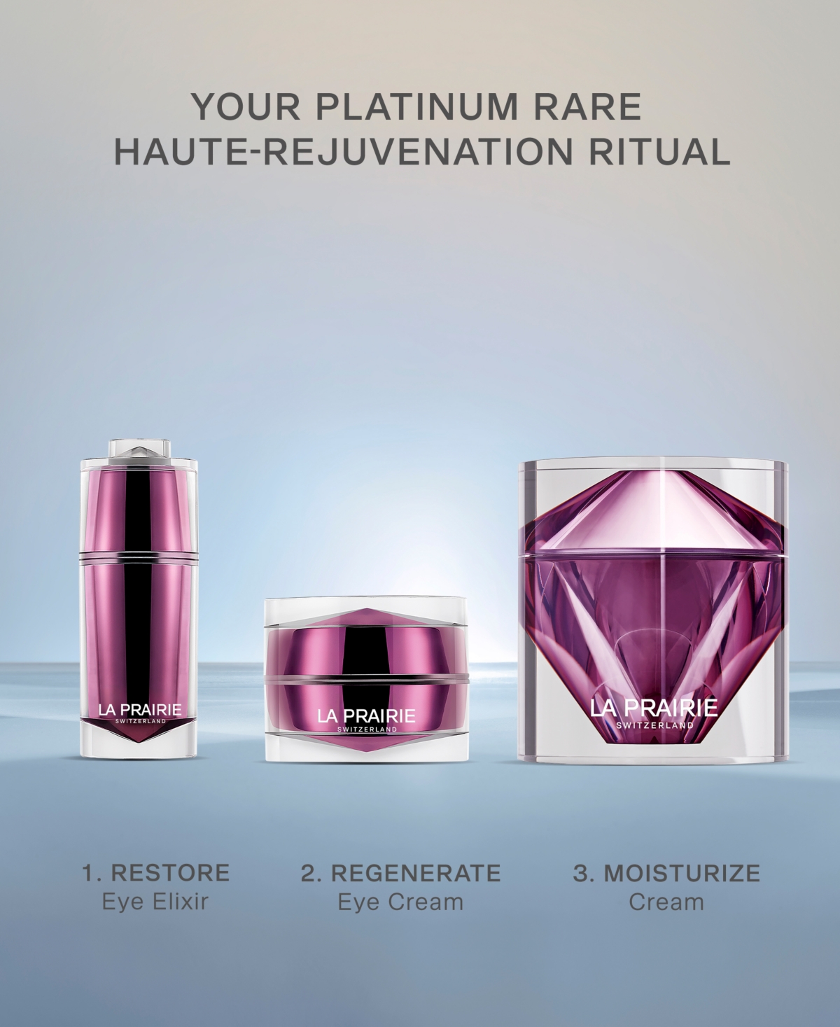 La Prairie Platinum Rare Haute Rejuvenation Eye Elixir, 0.50 oz.