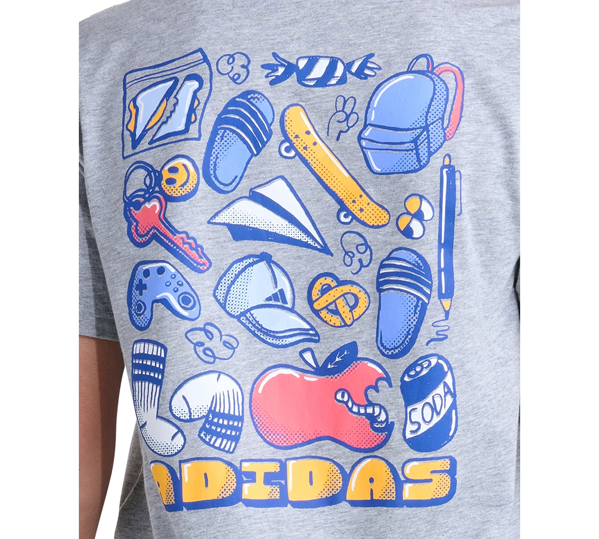 adidas Boys' 8-20 Short-Sleeve T-Shirt