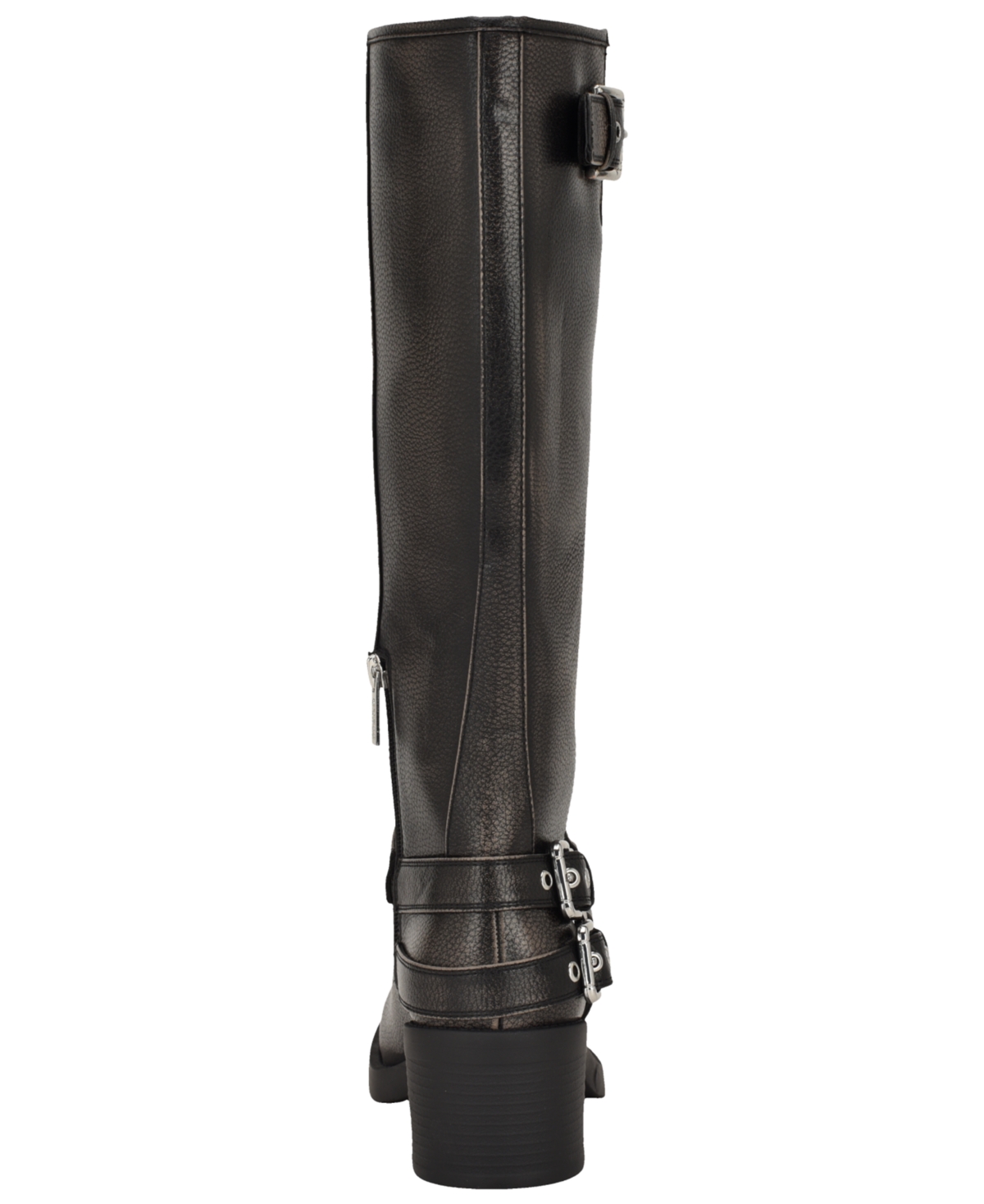 Guess Women's Matley Tumbled Buckle Harness Moto Boots