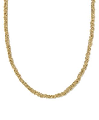 Kendra Scott 14k Gold-Plated Gabriella Braided Chain Necklace - Gold