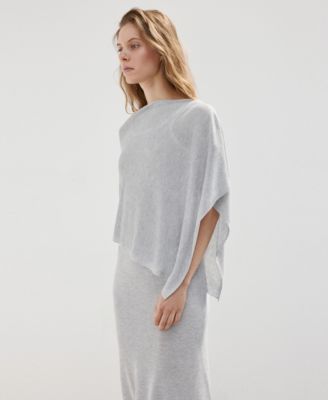 ankle length dress for women Long Sleeve Midi Asymmetric Sweater Dress main image 0