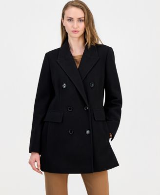 Women's Double-Breasted Peacoat, Created for Macy's