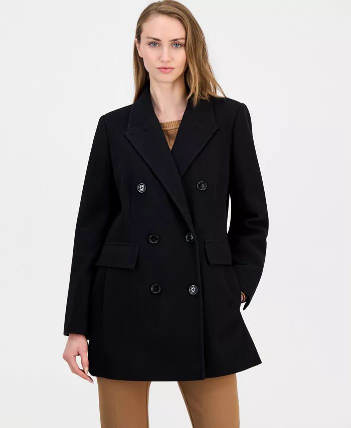 Women's Double-Breasted Peacoat, Created for Macy's