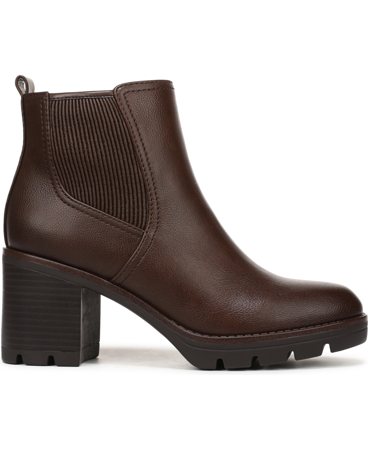 Naturalizer Madalynn-Gore Water Resistant Lug Sole Chelsea Booties