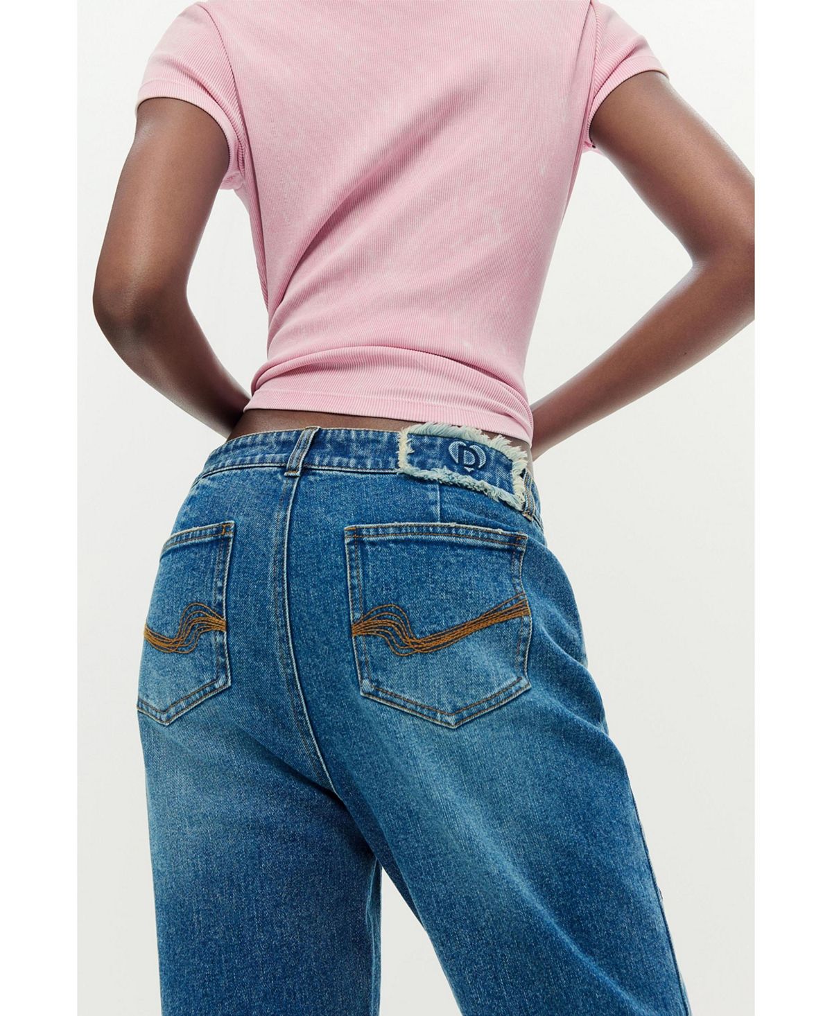 Desigual Women's Slim jeans view 4 — MAYCSS fashion products
