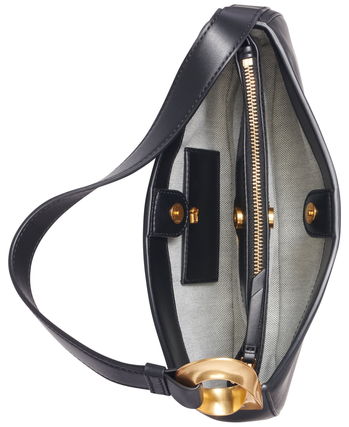 Donna Karan New York Jersey Small Shoulder Handbag