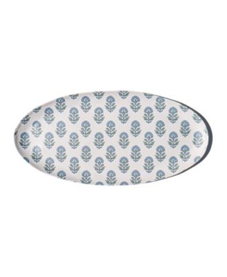 Kashmir Melamine 8.3" Oval Serving Platter