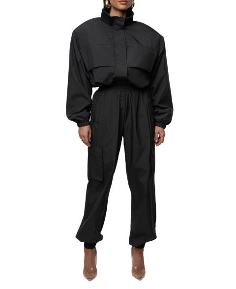 Женские комплекты JLUXLABEL Endure Jacket and Jogger, цвет: Чёрный