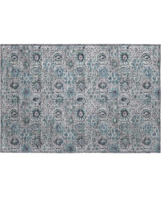 Mayfield Machine Washable AMF1938 1'8"x2'6" Area Rug