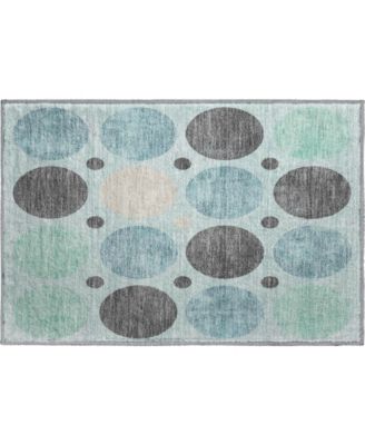 Mayfield Machine Washable AMF1949 1'8"x2'6" Area Rug