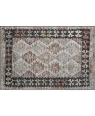 Mayfield Machine Washable AMF1915 1'8"x2'6" Area Rug