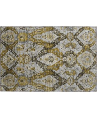 Mayfield Machine Washable AMF1921 1'8"x2'6" Area Rug