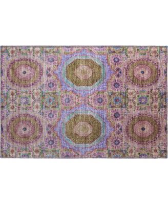 Mayfield Machine Washable AMF1923 1'8"x2'6" Area Rug