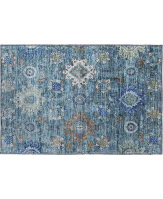 Mayfield Machine Washable AMF1927 1'8"x2'6" Area Rug