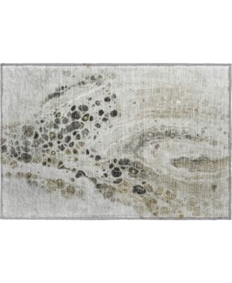 Mayfield Machine Washable AMF1935 1'8"x2'6" Area Rug