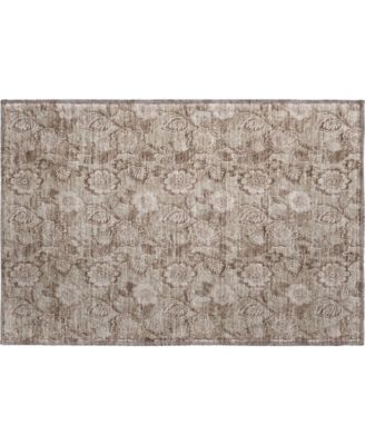 Mayfield Machine Washable AMF1939 1'8"x2'6" Area Rug