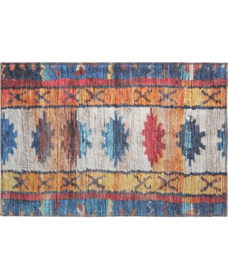 Mayfield Machine Washable AMF1946 1'8"x2'6" Area Rug