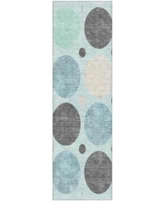 Mayfield Machine Washable AMF1949 2'3"x7'6" Runner