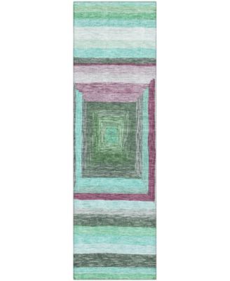 Mayfield Machine Washable AMF1957 2'3"x7'6" Runner