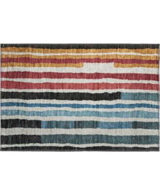Mayfield Machine Washable AMF1961 1'8"x2'6" Area Rug