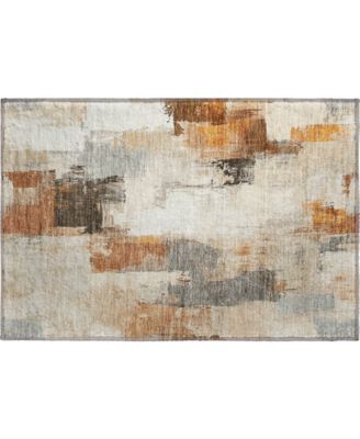 Mayfield Machine Washable AMF1967 1'8"x2'6" Area Rug