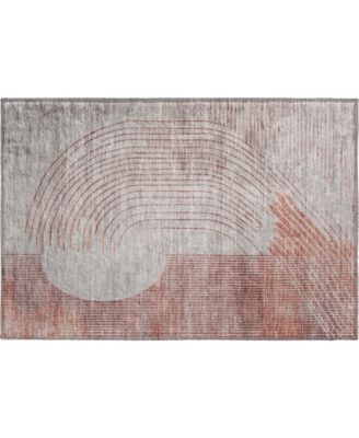 Mayfield Machine Washable AMF2003 1'8"x2'6" Area Rug