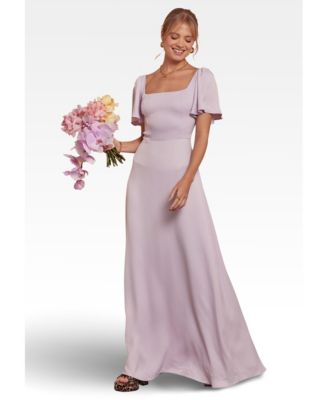 Women's Clemmie Satin Bridesmaid Dress