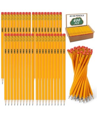 Pencils With Erasers Pre-sharpened For Writing Drawing Sketching