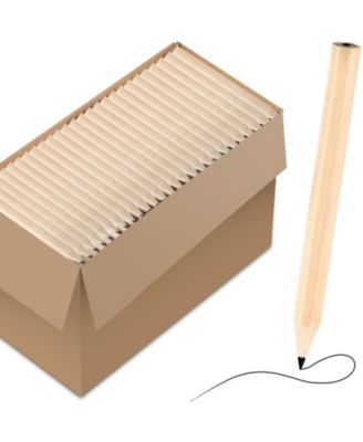 Golf Pencils Bulk Mini Hexagonal Wood HB Pre-Sharpened