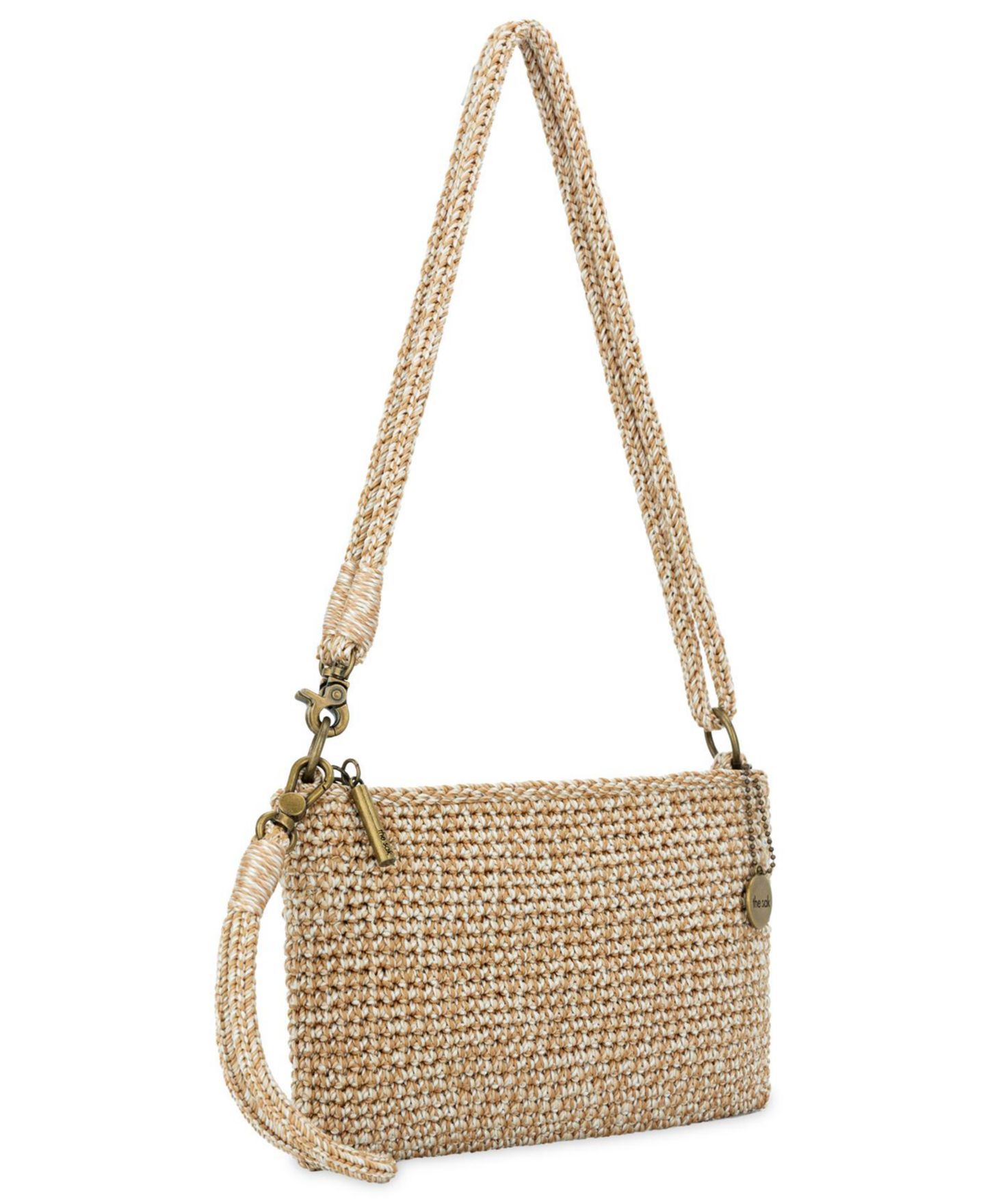 Женская сумка The Sak Vita Convertible Small Wristlet Shoulder Handbag, цвет: Bamboo Static — фото 3