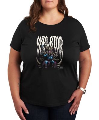 Plus Size Masters of the Universe Skeletor Throne Short-Sleeve Graphic T-Shirt