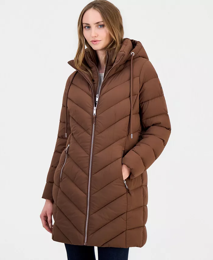 Women's Bibbed Packable Puffer Coat - thumbnail 7