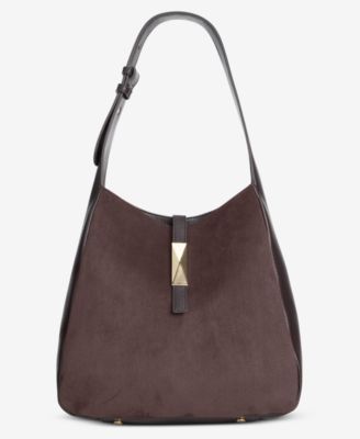 Salee Suede Shoulder Bag
