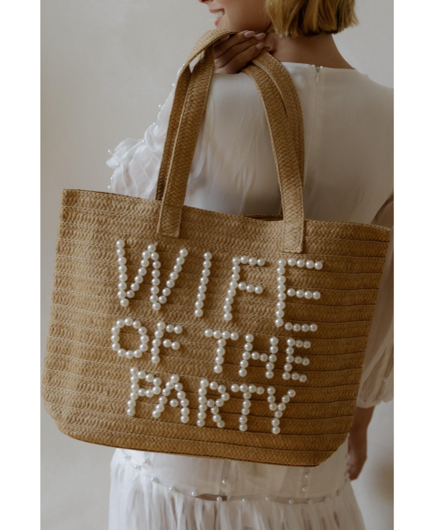 Женская сумка Untamed Petals Bach Party Pearl Tote, цвет: Бежевый — фото 2
