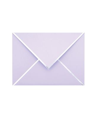 A2 Envelopes V Flap Foil Border Mailing Wedding Invitations