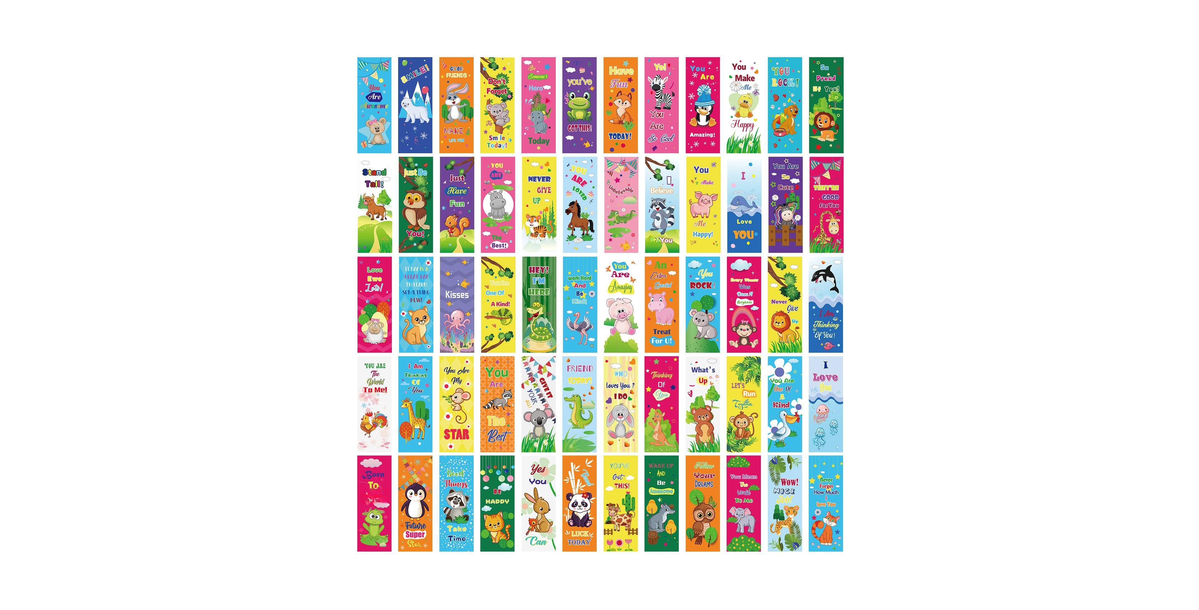 Gnuadz Animal Bookmarks Inspirational Motivational Reading Gifts